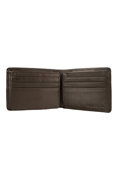 Hidesign Men’s Contemporary Wallet with RFID Protection - Genuine Leather, Black
