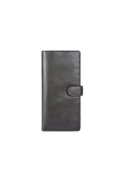 Hidesign 486 Passport Holder - Genuine Leather, Black - Unisex Travel Organizer