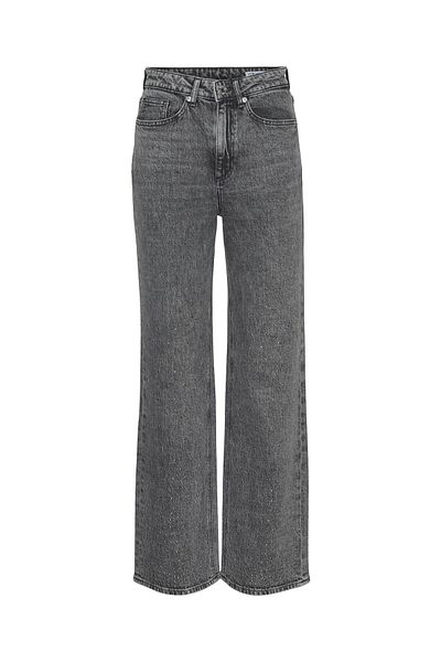 Vero Moda Weit geschnittene VMTESSA Hohe Taille Weiter Beinschnitt Jeans