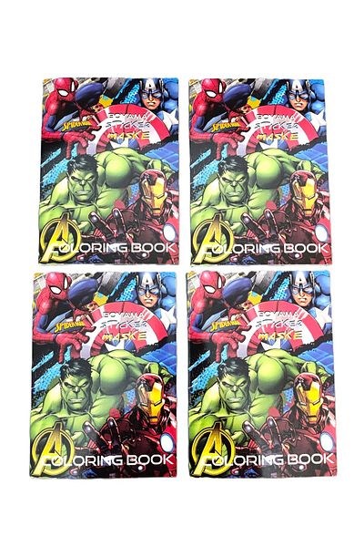şahane parti Hulk Spiderman Captain America 4 τεμάχια (ΖΩΓΡΑΦΙΚΗ, ΑΥΤΟΚΟΛΛΗΤΟ, ΜΑΣΚΑ ΠΙΣΩ ΚΑΛΥΜΜΑΤΟΣ)