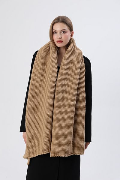 Sheilar Lings Knitted Knitwear Shoulder Shawl