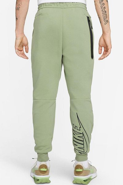 Nike Tech Fleece Graphic Joggers Sweat Pant Ανδρικό Φούτερ Πράσινο