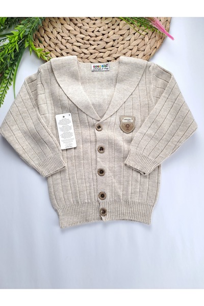 Butik Winter 3 Different Color Options for Boys/Baby Knitwear Vest-Style Kids 3 Months 5 Years Old