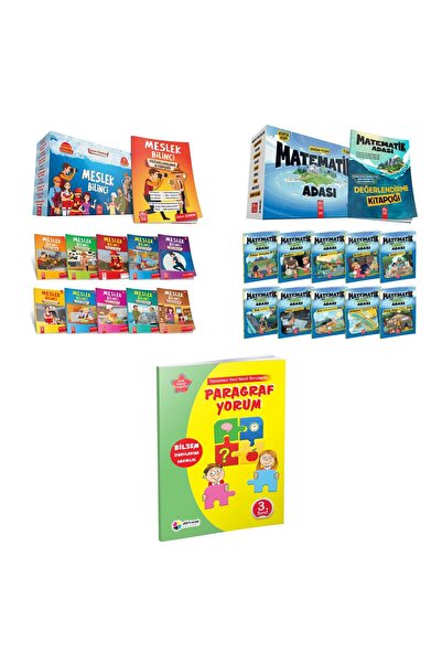 Model Eğitim Yayınları EN GÜZEL 3.SINIF HİKAYELERİ MESLEK BİLİNCİ VE MATEMATİ...
