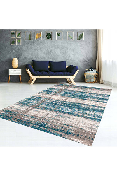 AACAP Sea Breeze Velvet Washable Elastic Carpet Cover