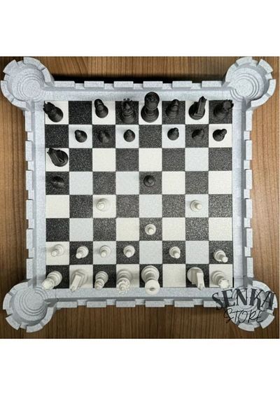3D Craft Special Series Castle Chess Set