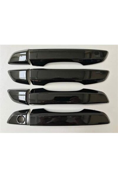 ÇAMKIRAN Honda Civic 2016-2021 Kasa FC5 Kapı Kolu Kaplama Piano Black Elegance