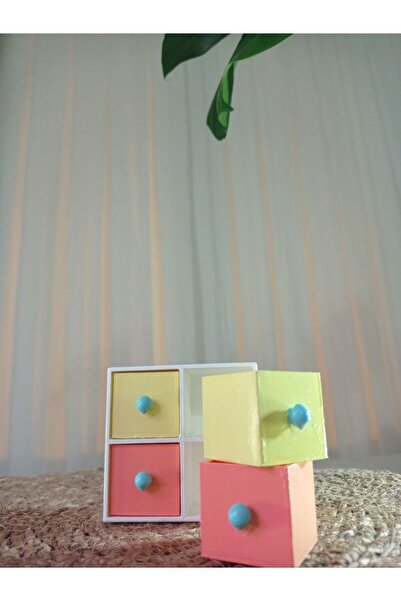 AboutThePerfect Renkli Çok Amaçlı Kutu, Düzenli Saklama ve Organize Etme İçin...