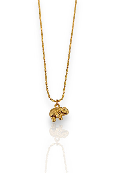 Bonnjerra Jewellery Altın Kaplama Minimal Fil Kolye