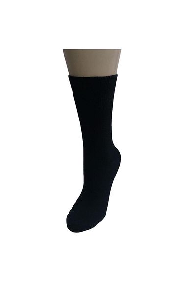 Bolero ȘOSETE DE 3 PIECE, ELASTICE, NEGRE, BUMBAC, DIABETI, PENTRU FEMEI