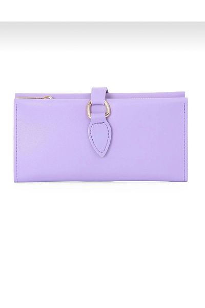 Baykuş Boutique Soft Faux Leather Zipper Compartment Trend Women's Wallet