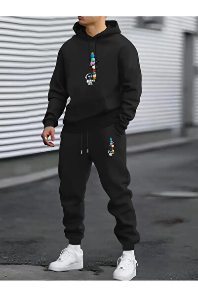 bellanova Unisex New Season Cotton Hooded φούτερ Φούτερ σετ 2 τεμαχίων