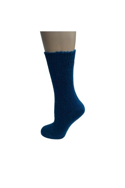 aryün SET OF 3 SEAMLESS COLORED WOOL SOCKET WOMEN'S SOCKS
