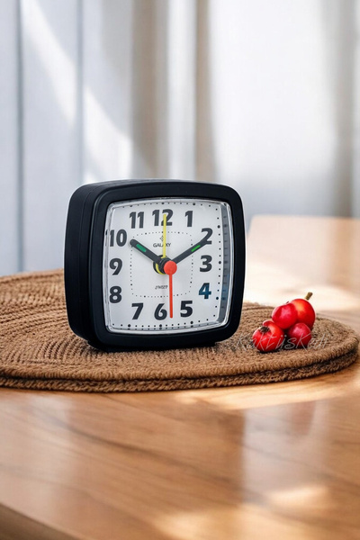 Sore Mini Dekoratif Alarmlı Masa Saati - Çalar Saat