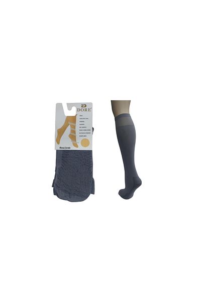 Dore Set of 3 Women's Massage Socks That Show No Thick Skin under the Knee