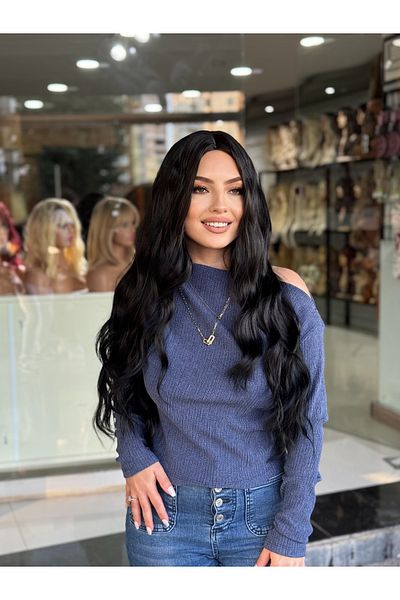 Fenomen Peruk Exclusive Custom Black Wavy Wig