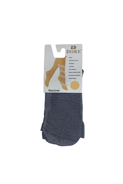 Dore Set of 3 Women's Massage Socks That Show No Thick Skin under the Knee