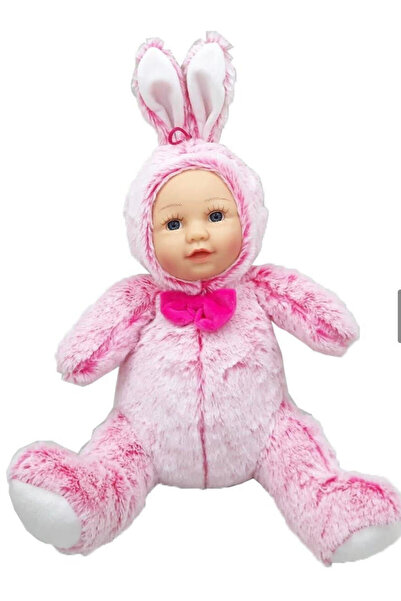 TOPROCKSTORE Bebek Yüzlü Peluş Oyuncak Büyük Boy 35 cm Hediyelik Uyku Arkadaşı