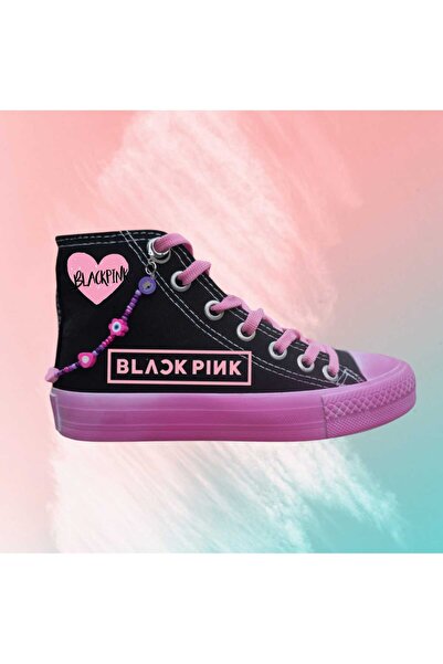 Amazoonkids Blackpink Lisa Rose Jennie Jsoo Pantofi sport cu imprimeu