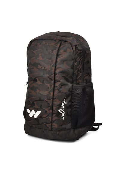 WALKWAY Σχολικό σακίδιο πλάτης Armor Brown Camouflage