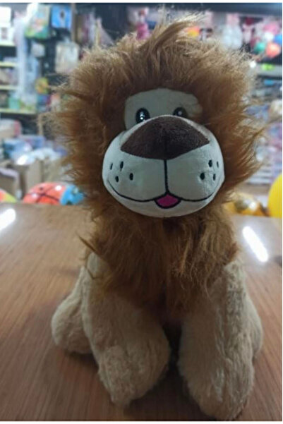 TOPROCKSTORE Sevimli Aslan Peluş Oyuncak İthal Organic Kumaş 35 cm Hediyelik ...