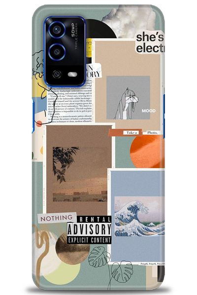 MRCİLETİSİM Oppo A55 Case Hd Printed Case - Fight Like a Girl