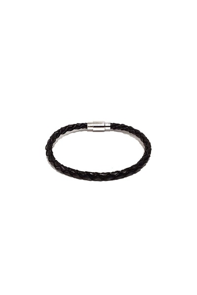 magıcgrange Genuine Leather Knitted Bracelet Men's Design Classic Casual Gift