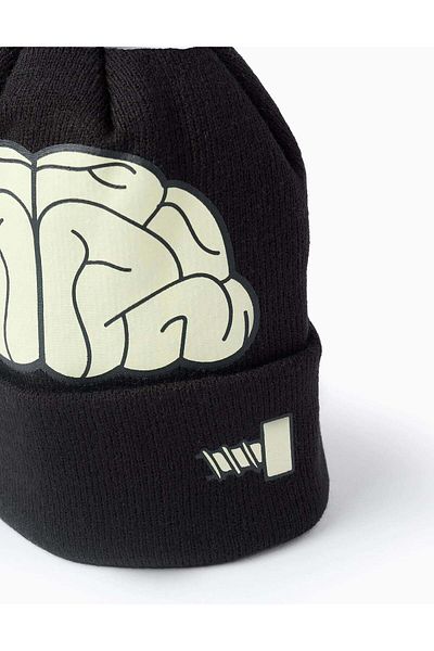 Ziddy BEANIE GLOW IN DARK BLACK
