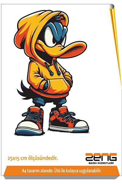 ZENG Giyim Tekstil Baskı Ütü İle Her Tür Kıyafete Kumaşa Kolayca Transfer Edilir