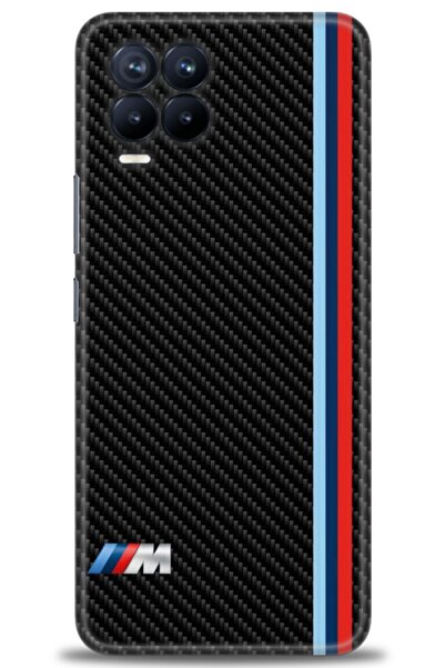 MRCİLETİSİM Realme 8 Kılıf HD Baskılı Kılıf - BMW