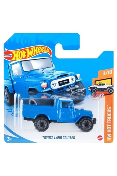 HOT WHEELS Toyota Land Cruiser - Blue (1/64) 2021 Production