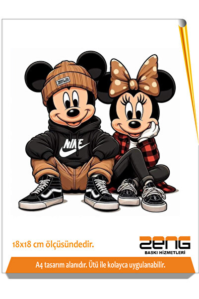 ZENG Giyim Tekstil Baskı Ütü İle Her Tür Kıyafete Kumaşa Kolayca Transfer Edilir