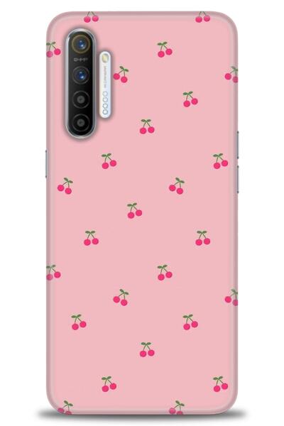 MRCİLETİSİM Realme Xt Case Hd Printed Case - Tiny Cherries