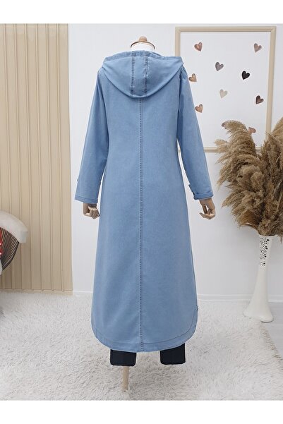 Modamorfo Katlama Cep Kot Kap -mavi