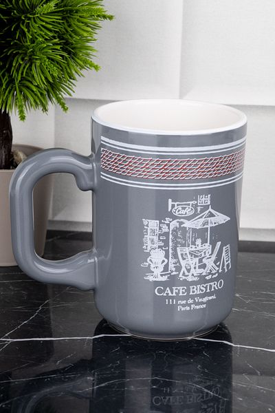 DNS HOME Set of 2 Keramica Mug Cups 11 cm