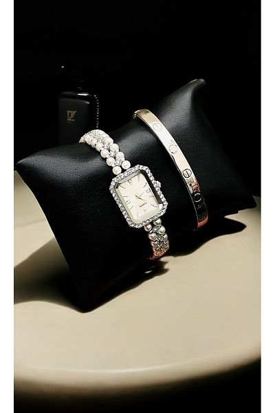 pullmarkt Twinkle Series - Bracelet + Women's Wrist Watch