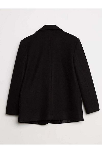 Robin 88774 Stamped Belt Detailed Jacket Black