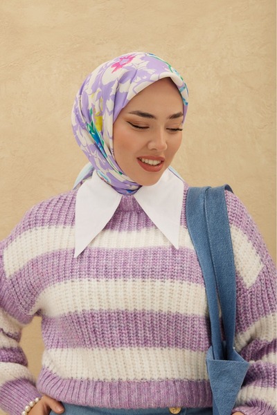 Silk Home SİLK HOME ORGANİK PAMUK İPEK EŞARP 79006-04