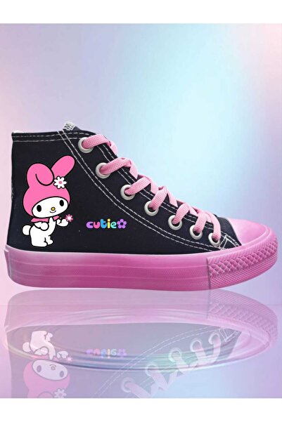 Amazoonkids Sweet Melodika Kirito Custom Sneaker Pantofi sport pentru fete