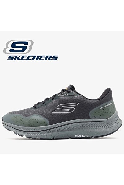 SKECHERS Go Run Consistent 2.0 - Piedmont 220874 Su Geçirmez Erkek Spor Ayakkabı FÜME