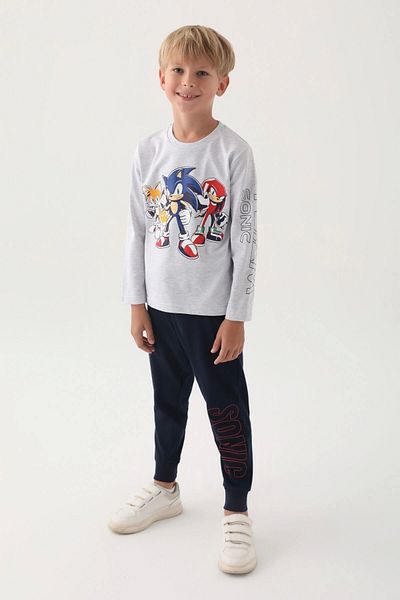 Sonic Boy's Double Set - Modern Snow Melange