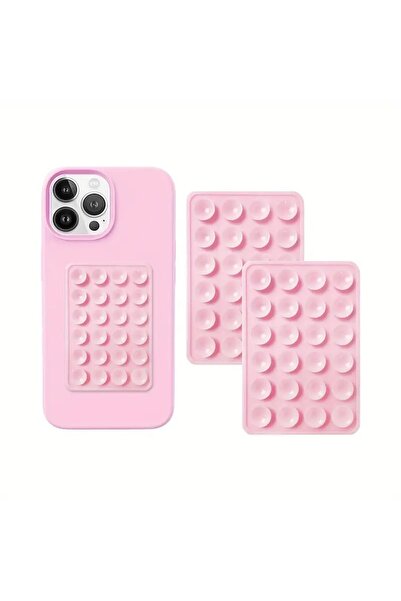 Genel Markalar Silikon Vantuzlu Telefon Tutacağı 24 Vantuzlu 1 Paket Yapışkan...