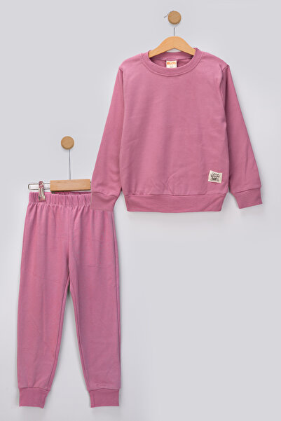 MUTTİ Set de trening sezonier pentru copii, cu 2 fire, brodat de bază