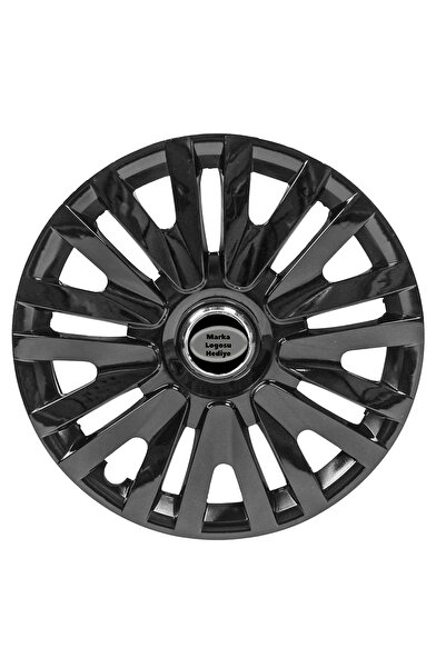 Whigor Ford Focus 14 İnç Jant Kapağı Logolu Piano Black (1 ADET) 208 WG