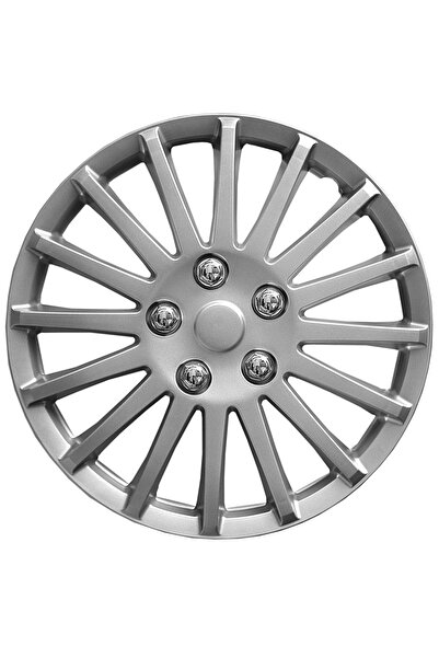 Genel Markalar Renault Clio 2 14 İnç Jant Kapağı Amblemli Gri (1 ADET) 135 WG