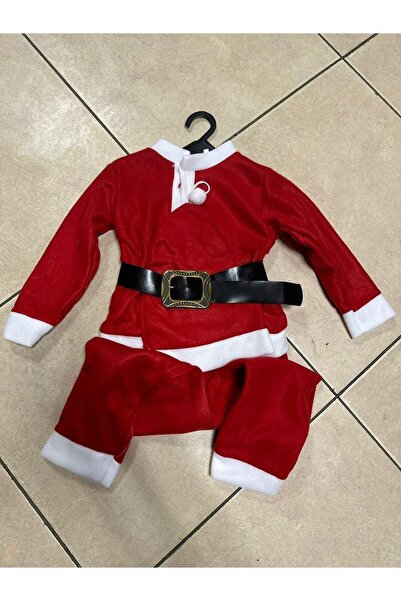 PEMBECİN Pembecin Erkek Çocuk Noel Baba Kostümü Noel Kıyafeti Yılbaşı Yeni Yı...