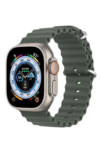PSGT Apple Watch Uyumlu 42/44/45/49mm Seri 1/2/3/4/5/6/se/7/8/9 Ve (46MM SERİ...