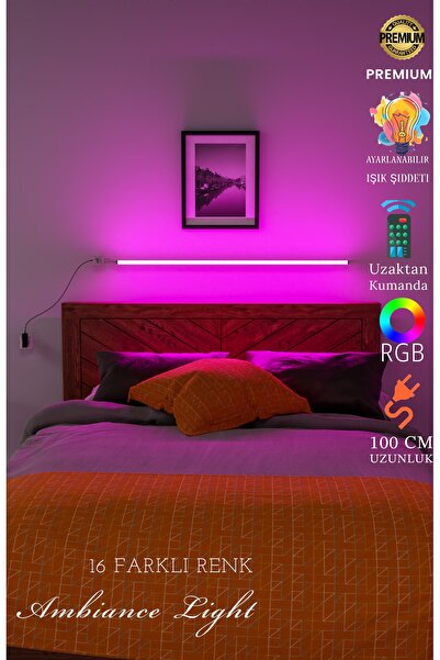 LED LEVEL Full Rgb Led Sconce with Remote Control