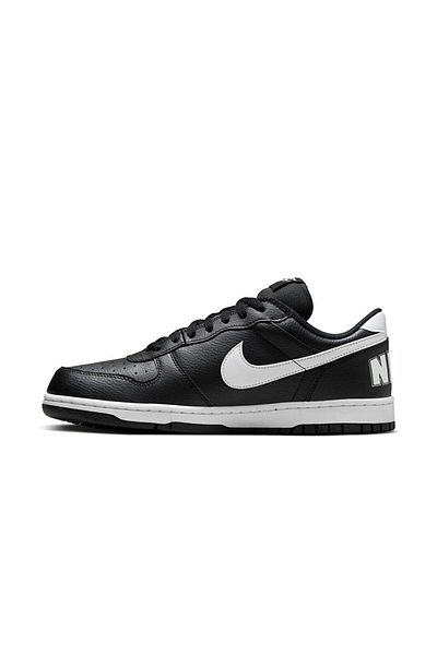 Nike Ανδρικά παπούτσια Casual Big Low 355152-016 Μαύρα