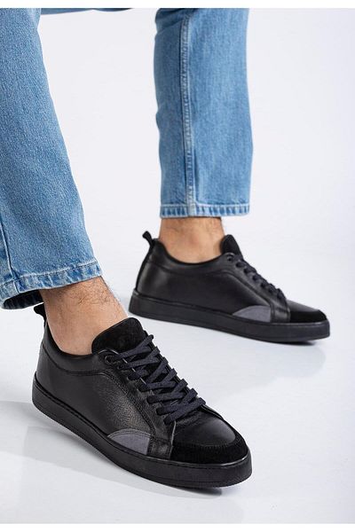 Dilimler Ayakkabı Ανδρικά παπούτσια Casual Black Pool - Lace-Up